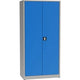 Kast s45650.2.b5 grijs, lichtblauw metaal 500 mm x 950 mm x 1950 mm (d x b x h)