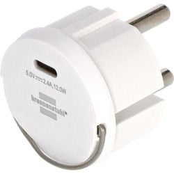Stopcontact-adapter brennenstuhl usb-c 1 poort 1508110010