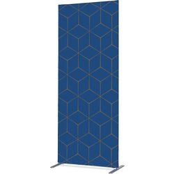 Scheidingswand showdown zbslim085-200-dsi14 blauw deco