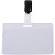Naambadge pavo 8007745 transparant 60 mm
