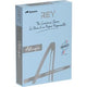 Gekleurd papier rey ryada160x403 pastelblauw 160 g m²