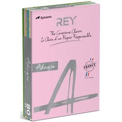 Gekleurd papier rey ryada080x910 kleurenassortiment 80 g m²