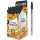 Bic balpen cristal medium 0.4 mm 50 stuks zwart