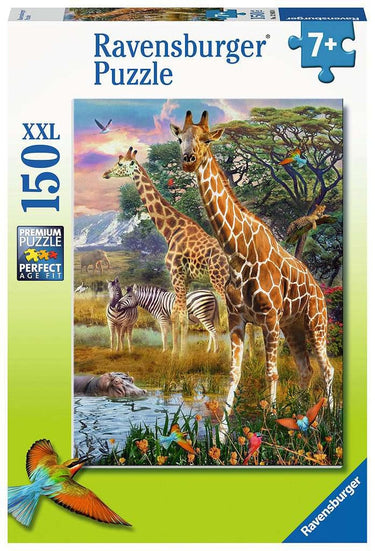 Ravensburger puzzel kleurrijke savanne - legpuzzel - 150 stukjes