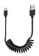 Lampa kabel lampa krulkabel usb-c 1 meter zwart