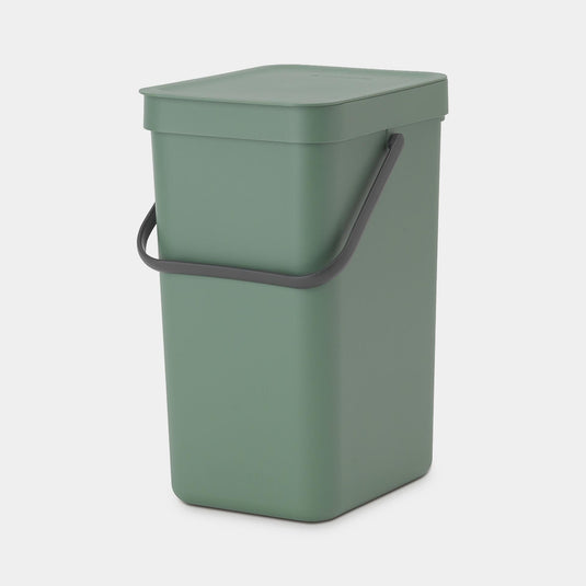 Brabantia sort go afvalbak 12l groen