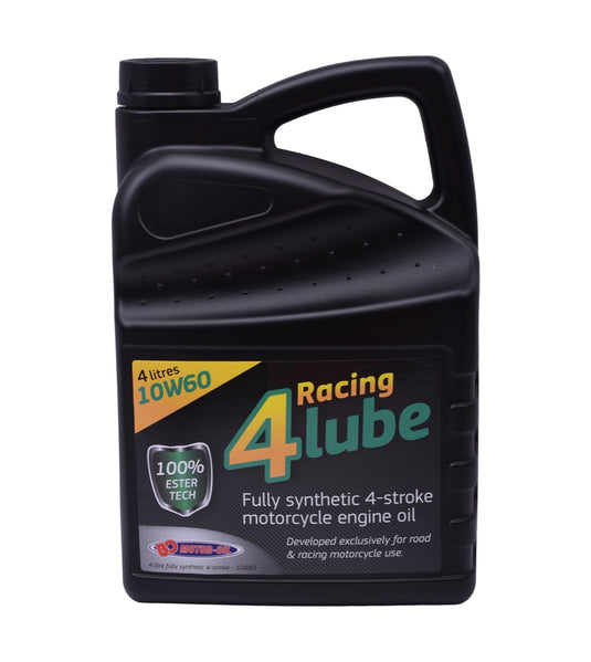 Bo motor oil motorolie bo racing 4 lube 10w-60 synth ester (4l)