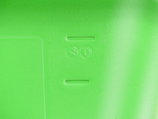 Fort producten kruiwagen f s 165l groen hdpe bak 2 wiel nooitmeerlek