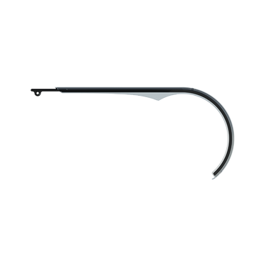 Herrmans kettingscherm slim 48t - zwart transparant