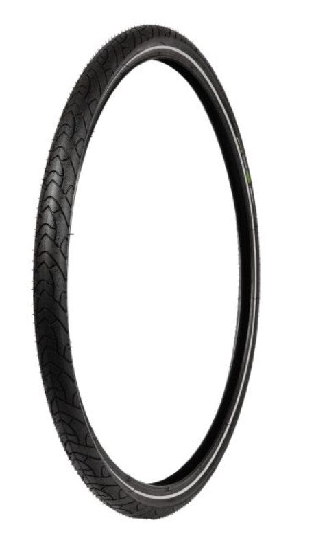 Load image into Gallery viewer, Urbanproof buitenband urban proof recycled basic core - 28 x 1.40 37-622 - zwart met reflectie
