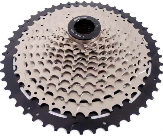 Edge cassette 12 speed csm9012 11-50t - zilver zwart