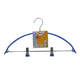 Metaltex kledinghanger anti slip met clip | 6 stuks