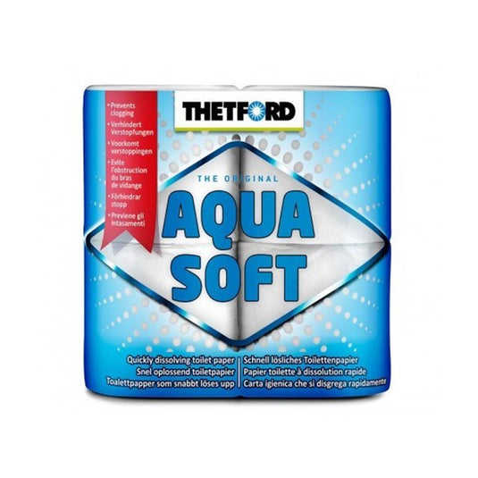 Thetford aqua soft kampeer toiletpapier 4 rol