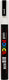 Posca uni uni verfmarker 3m wit