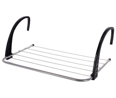 Droogrek metaal 3 meter zilver