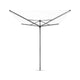 Brabantia topspinner 40m + grondanker - metallic grey