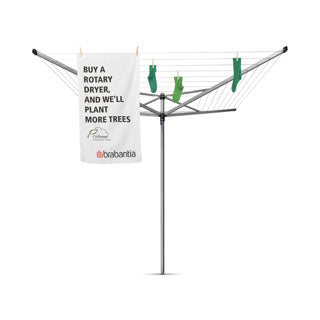 Load image into Gallery viewer, Brabantia topspinner 50m + grondanker - metallic grey
