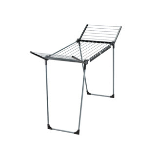 Load image into Gallery viewer, Leifheit droogrek pegasus - 150 solid slim - black - antraciet
