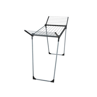 Leifheit droogrek pegasus - 150 solid slim - black - antraciet