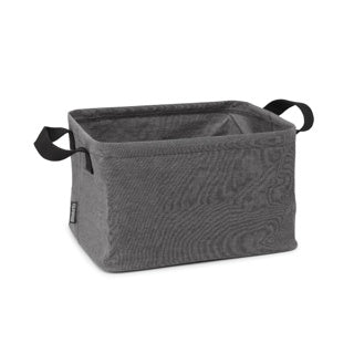 Brabantia wasmand - opvouwbaar - 35 l - pepper black