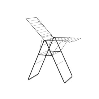 Load image into Gallery viewer, Brabantia hangon droogrek 20m - inklapbaar wasrek - matt black
