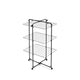 Brabantia hangon droogtoren - 23 m - inklapbaar wasrek - matt black