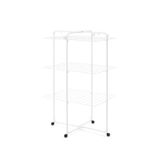 Brabantia hangon droogtoren - 23 m - inklapbaar wasrek - white