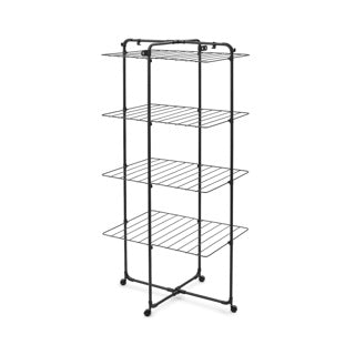 Load image into Gallery viewer, Brabantia hangon droogtoren 30 meter matt zwart
