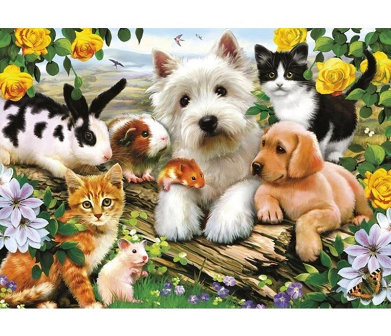 Load image into Gallery viewer, Ravensburger dierenvriendjes, 300st.
