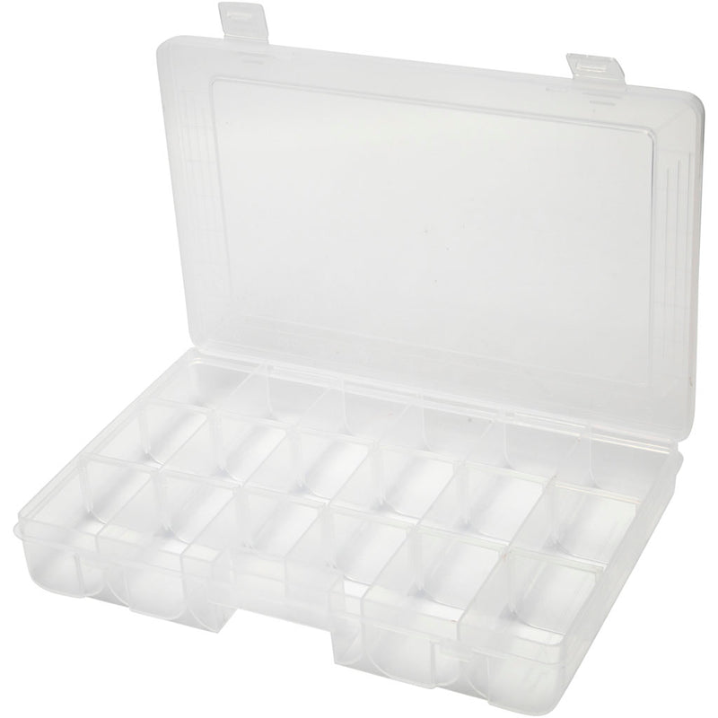 Afbeelding laden in galerijviewer, Https: www.cchobby.nl opslag-doos-afm-27x19-cm-gatgrootte-5x4-5-cm-1-stuk
