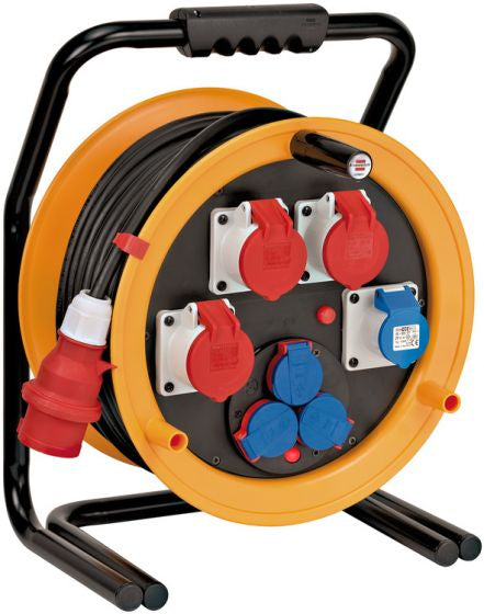 Brennenstuhl brobusta cee 4 ip44 | kabelhaspel | voor bedrijfsmatig gebruik | 40 meter - 1319110010