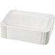 Platte langwerpige borden, afm 20x13 cm, 250 stuk 1 doos