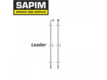 Spaken 288-14 Sapim Leader ø2.00 mm FG 2,3 - RVS (100 stuks)