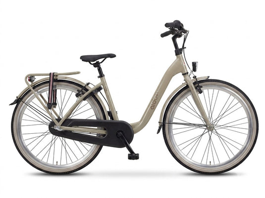 Masterbike aldo nova 26 meisjesfiets 3grn - cream stone
