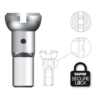 Sapim nippel 14 secure lock zwart werkplaats (100)