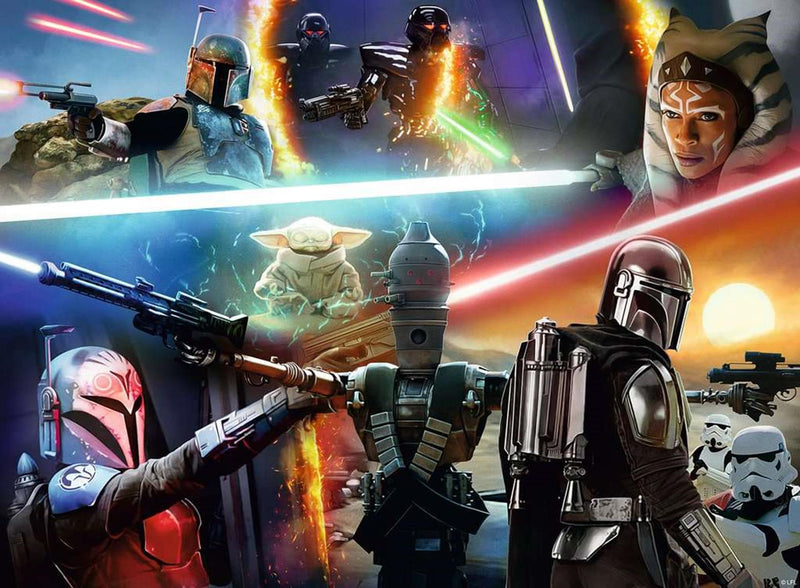 Load image into Gallery viewer, Ravensburger the mandalorian:crossfir
