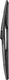 Bosch ruitenwisserblad r6 260 mm rubber zwart