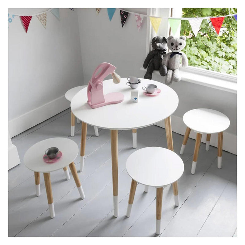 Load image into Gallery viewer, houten kindertafel rond
