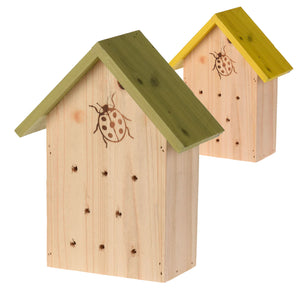 Lieveheersbeestjes hotel hout
