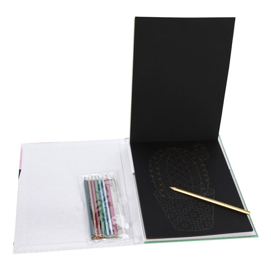 Koopman kleurboek met 8 potloden - creatief speelgoed voor kinderen.