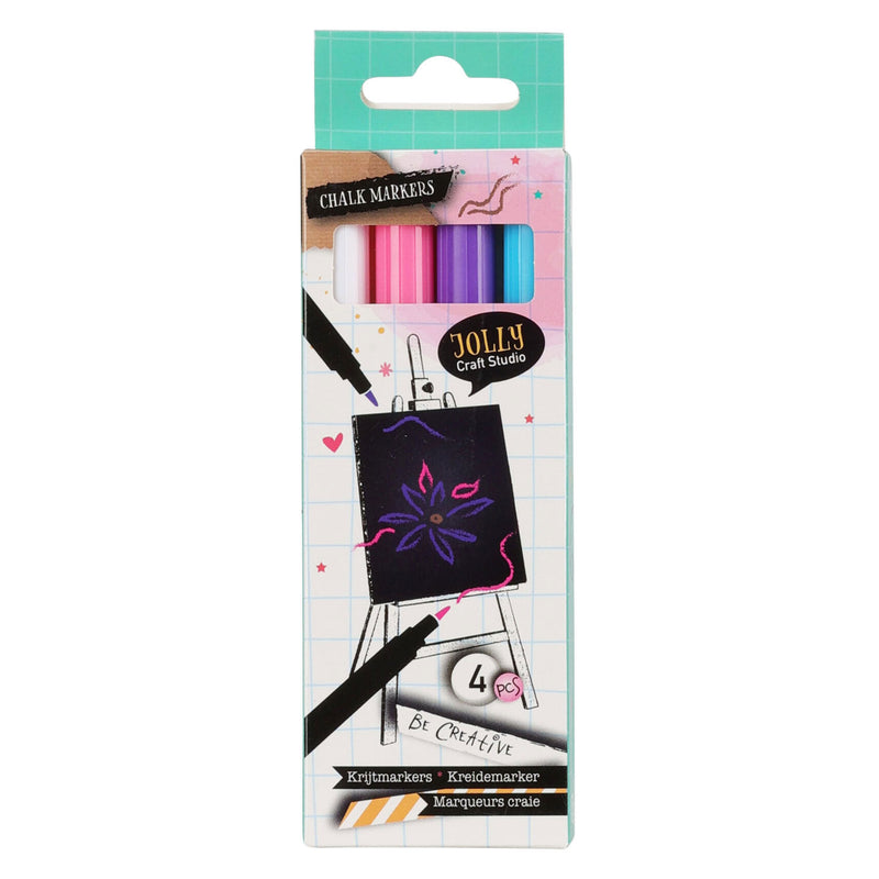 Load image into Gallery viewer, krijtmarkers, 4st.
