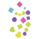 Stickers eva vormen, 18gr.