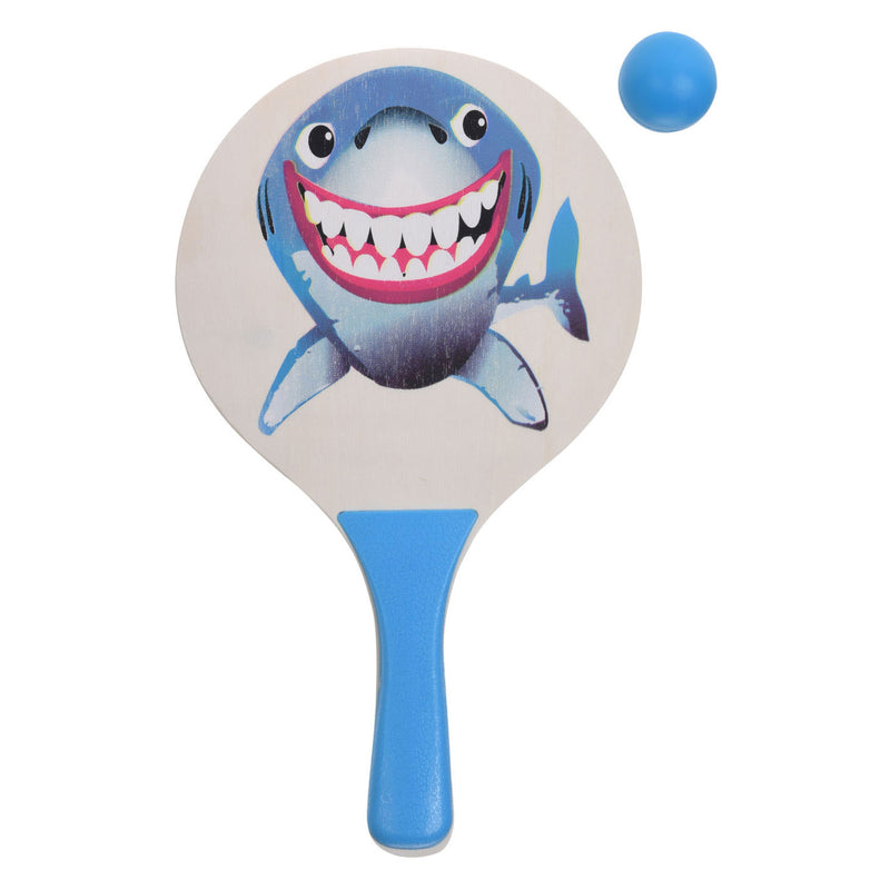 Load image into Gallery viewer, Beachball Set Zeedieren, van Hout
