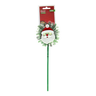 Kerststeker met kerstfiguur led