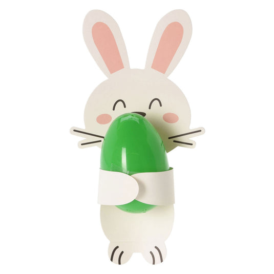 Knutselset paashaas met geschenkeieren, 8st.