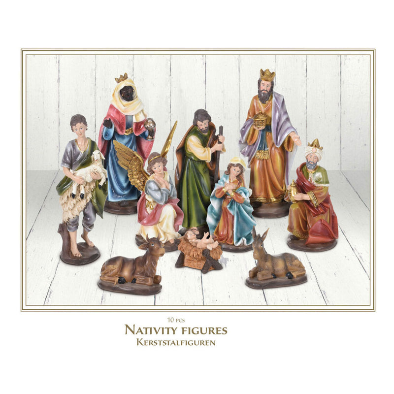 Load image into Gallery viewer, Kerstfiguren, 10dlg.
