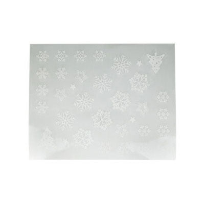 Raamsticker kerst thema