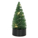 Kerstboom glitter led, 10cm
