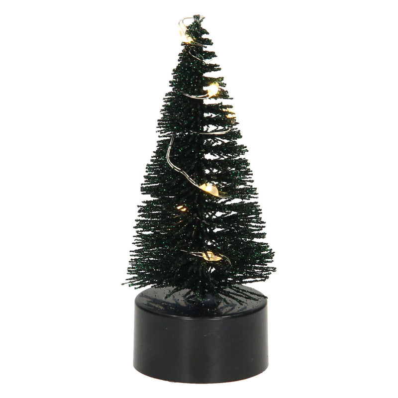 Load image into Gallery viewer, Kerstboom glitter led, 10cm
