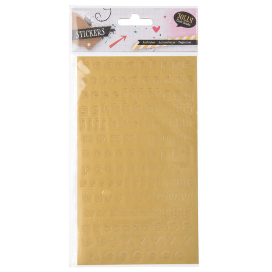 Stickers cijfers en letters